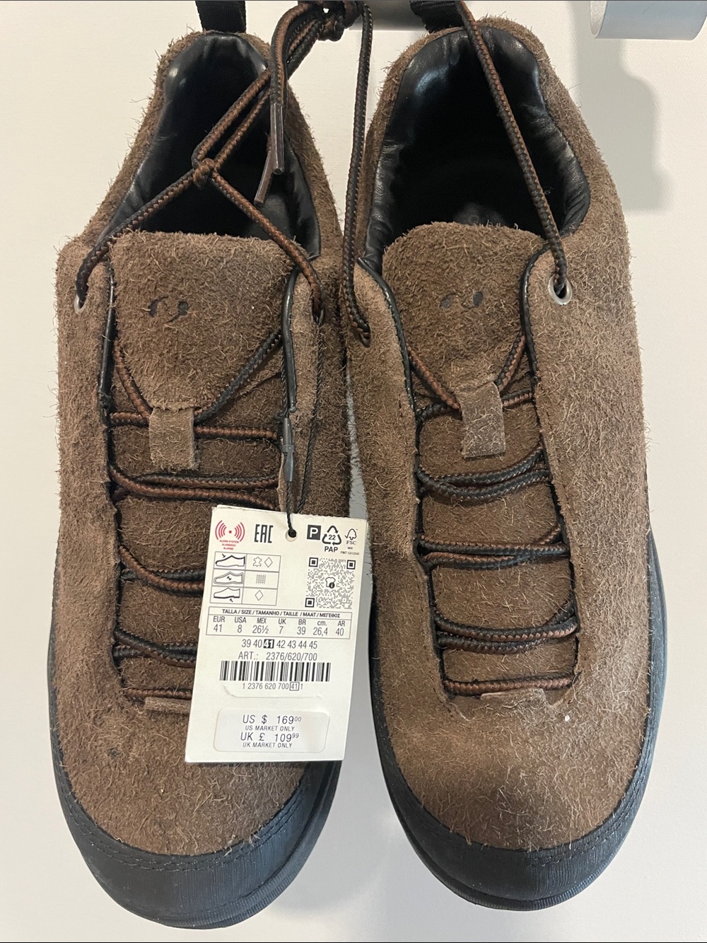 Zara Brown Suede Chukka Boots for Men
